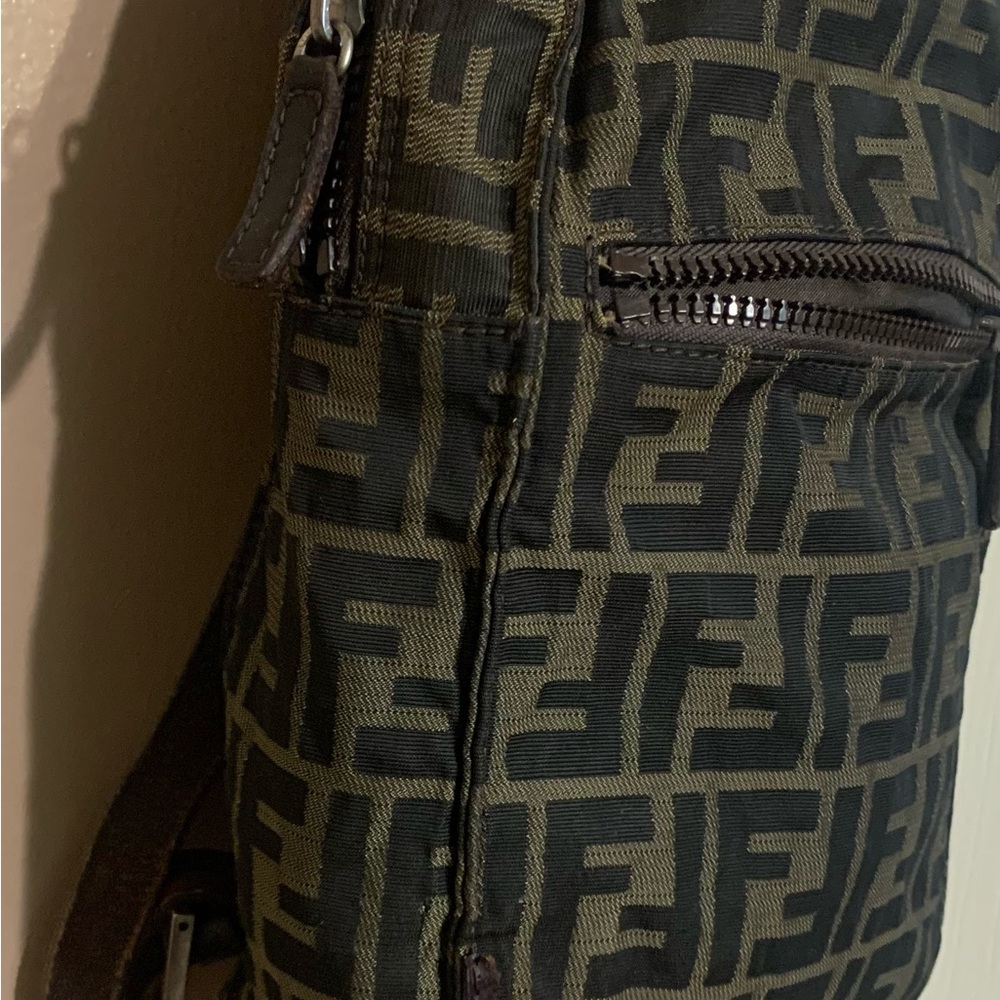Fendi Mini Backpack Iconic FF Canvas